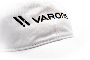 Show details for Relaxed Golf Cap Varonis Logo (White)