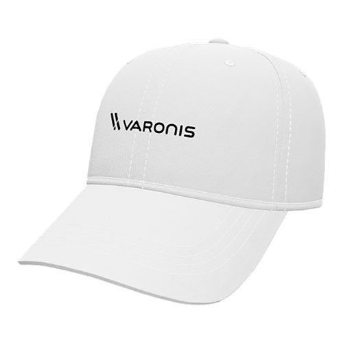 Picture of Relaxed Golf Cap Varonis Bug Logo (White)