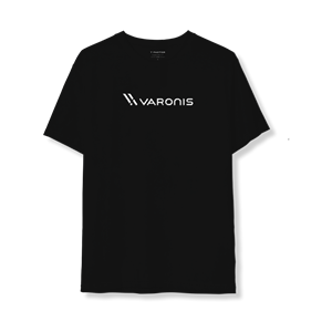 Show details for Varonis Logo T Shirt Unisex (Black)