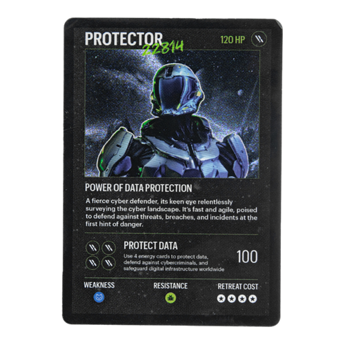 Show details for Varonis Protector Trading Card Sticker