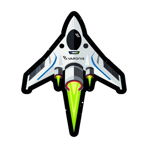 Show details for PrideBites Spaceship Dog Toy