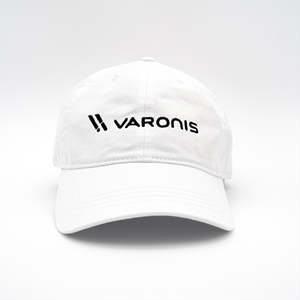 Show details for Relaxed Golf Cap Varonis Logo (White)