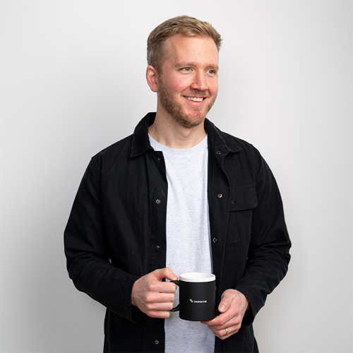 Show details for Velvet-Touch Ceramic Mug 11 oz (Black)